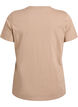 Basic T-Shirt aus Baumwolle mit Rundhalsausschnitt, Beige, Packshot image number 1