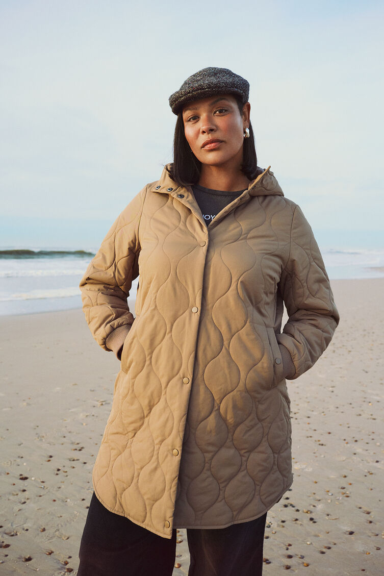 Veste matelass&eacute;e avec d&eacute;tails, , Model