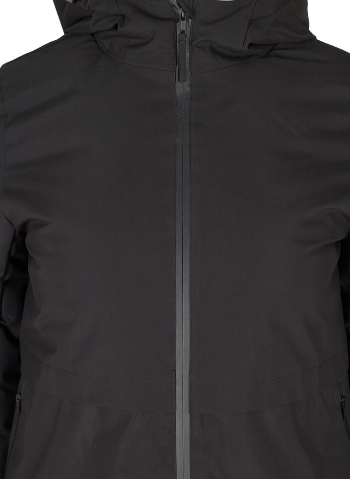 Veste d'hiver avec taille ajustable, Noir, Packshot image number 3