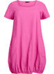 Robe en coton &agrave; manches courtes, Rose, Packshot image number 0