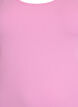 Haut uni Basic en coton, Rose, Packshot image number 2