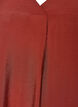 Kleid aus Viskose mit V-Ausschnitt, Rot, Packshot image number 2
