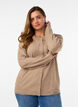 Cardigan mit runden Kn&ouml;pfen, Beige, Model image number 0