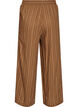 Pantalon large en lin et viscose, Marron, Packshot image number 1