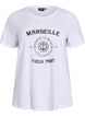 T-Shirt mit Print, Wei&szlig;, Packshot image number 0