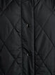 Gilet long matelass&eacute; avec boutons-pression, Noir, Packshot image number 2