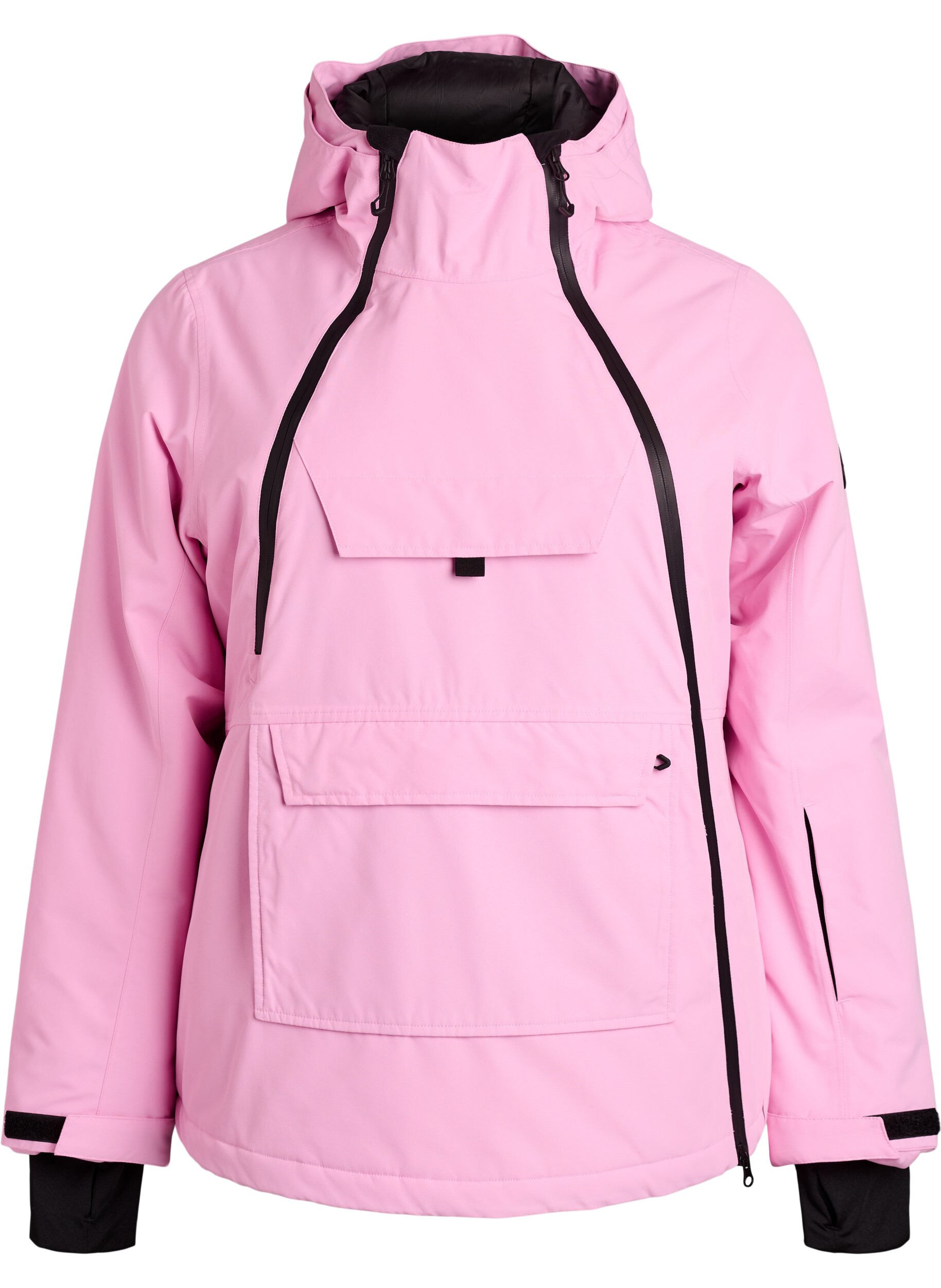 ZizziFunktionelle Skijacke mit Kapuze, Pink, Packshot image number 0