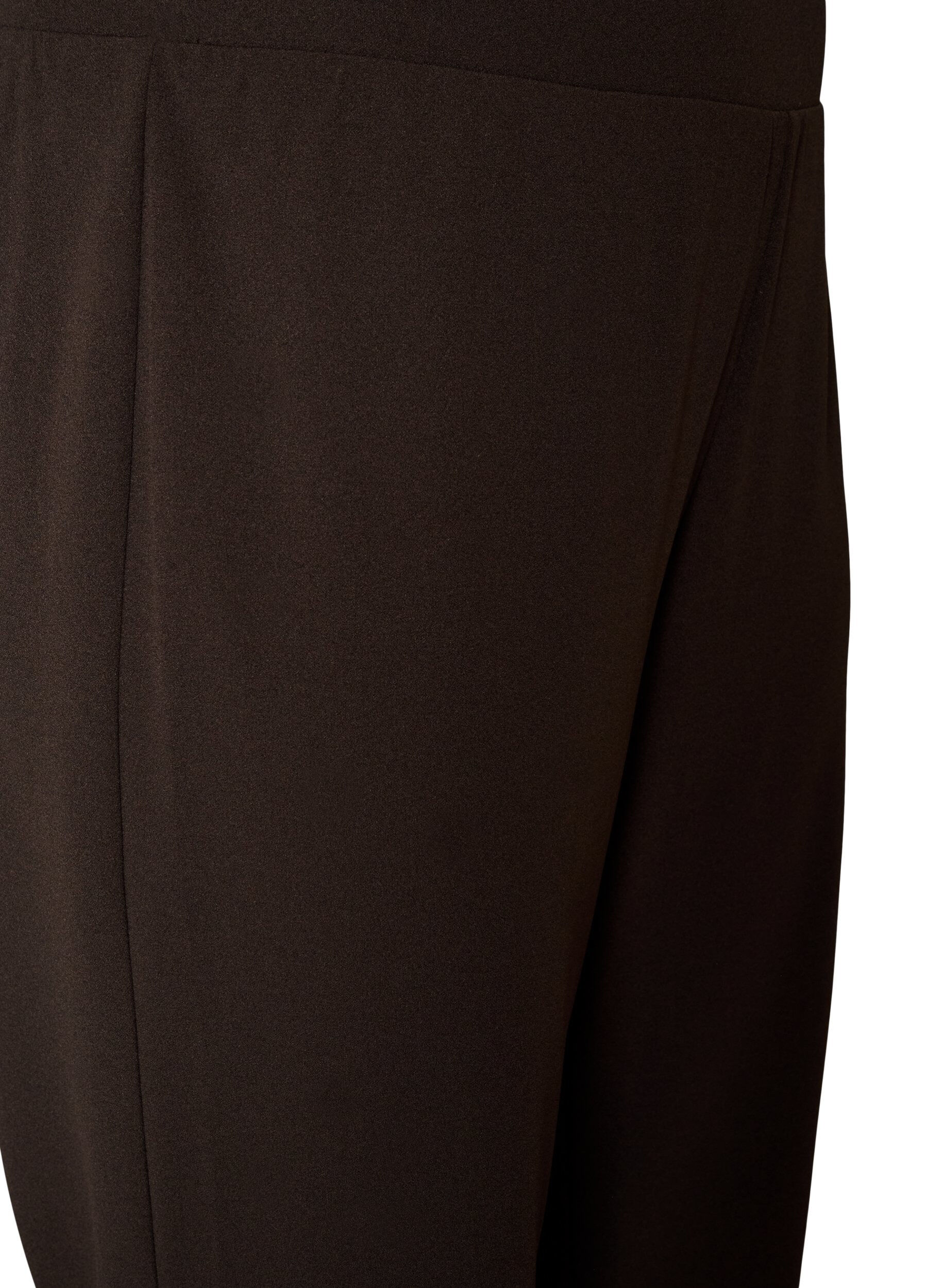 ZizziPantalon &agrave; coupe droite, Marron, Packshot image number 2