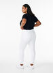 Jean Amy super slim &agrave; taille haute, White, Model image number 1