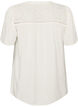 Blouse en viscose avec broderie anglaise, Beige, Packshot image number 1