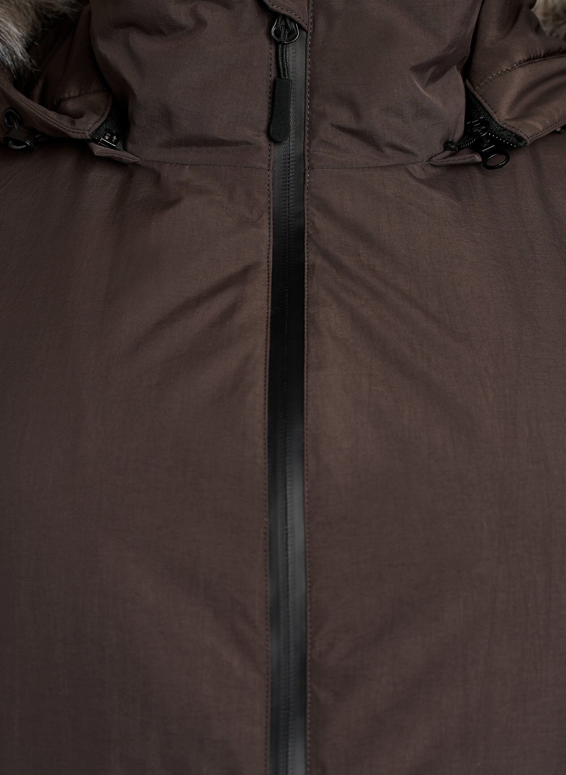 ZizziParka imperm&eacute;able &agrave; capuche, Marron, Packshot image number 2