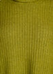 Stricktop mit Rollkragen, Gr&uuml;n, Packshot image number 2