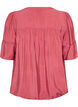 Bluse aus Viskose mit Biesen und Ballon&auml;rmeln, Rot, Packshot image number 1