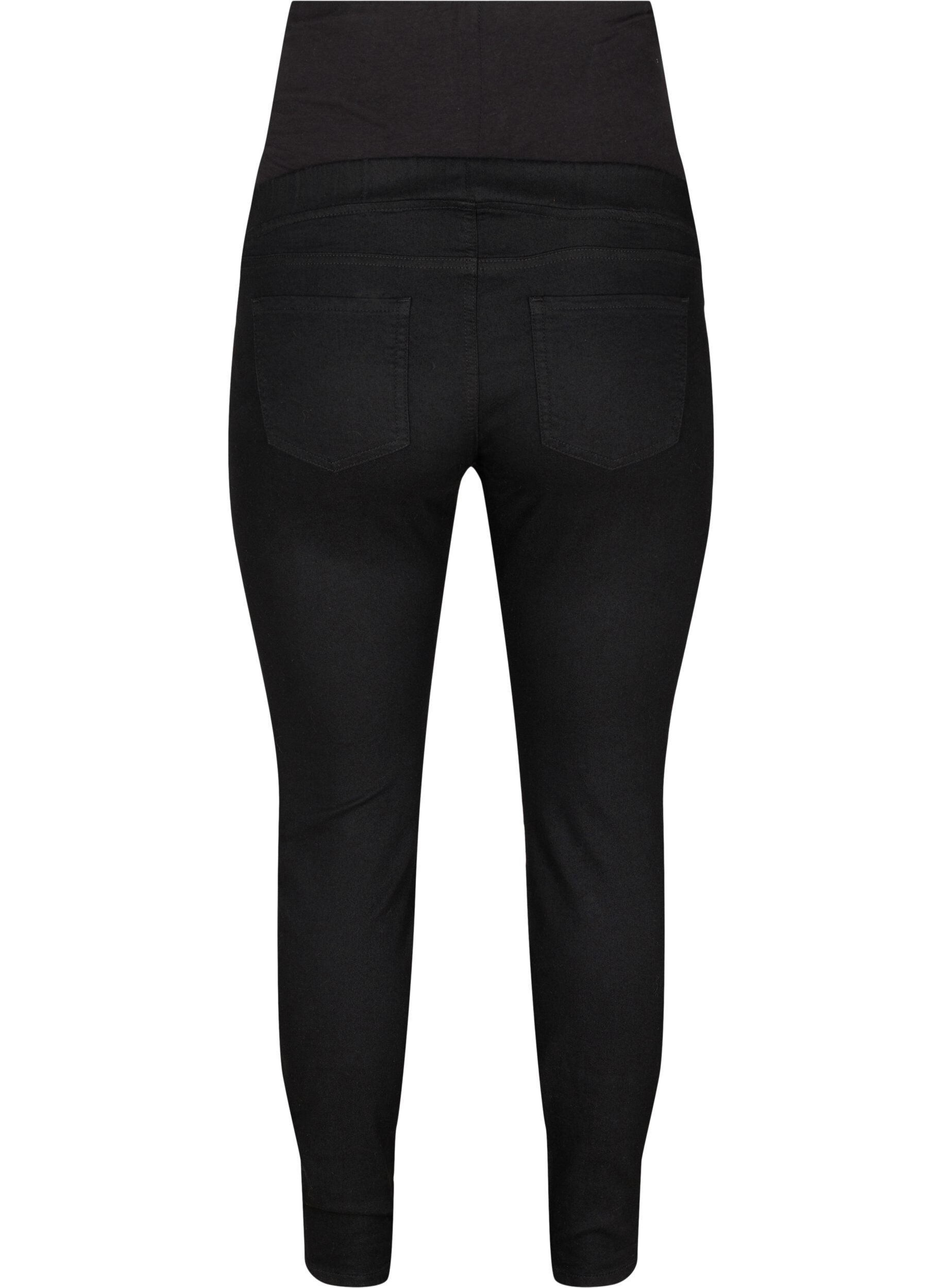 Zizzi Jegging de grossesse avec poches arri&egrave;re, Black, Packshot image number 1