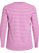 Gestreifte Bluse mit langen &Auml;rmeln, Lila, Packshot image number 1