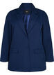 Klassischer Blazer mit Knopfverschluss, Blau, Packshot image number 0