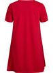 Robe en jersey &agrave; manches courtes et poches, Rouge, Packshot image number 1
