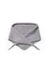 &Eacute;charpe triangle tricot&eacute;e, Gris, Packshot image number 0