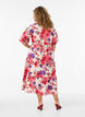 Baumwoll-Midikleid mit Blumenprint, Rot, Model image number 1