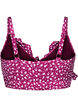 Gebl&uuml;mtes Bikinioberteil mit R&uuml;schendetails, Rot, Packshot image number 1