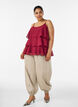 Pantalon ballon avec poches et ceinture &eacute;lastique, , Model image number 0