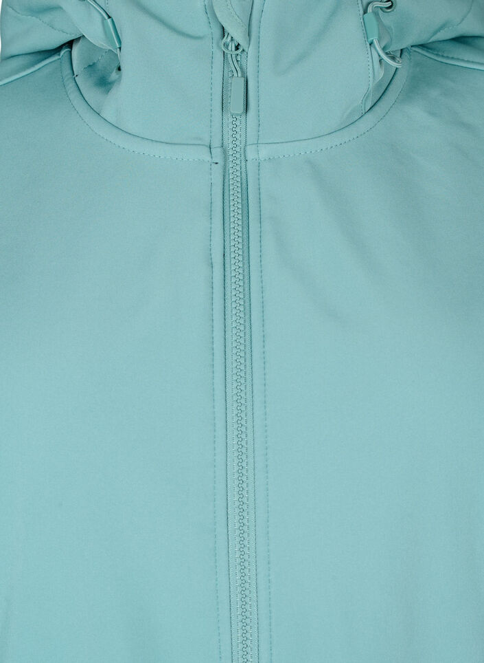  Veste softshell courte avec des poches, Arctic, Packshot image number 2