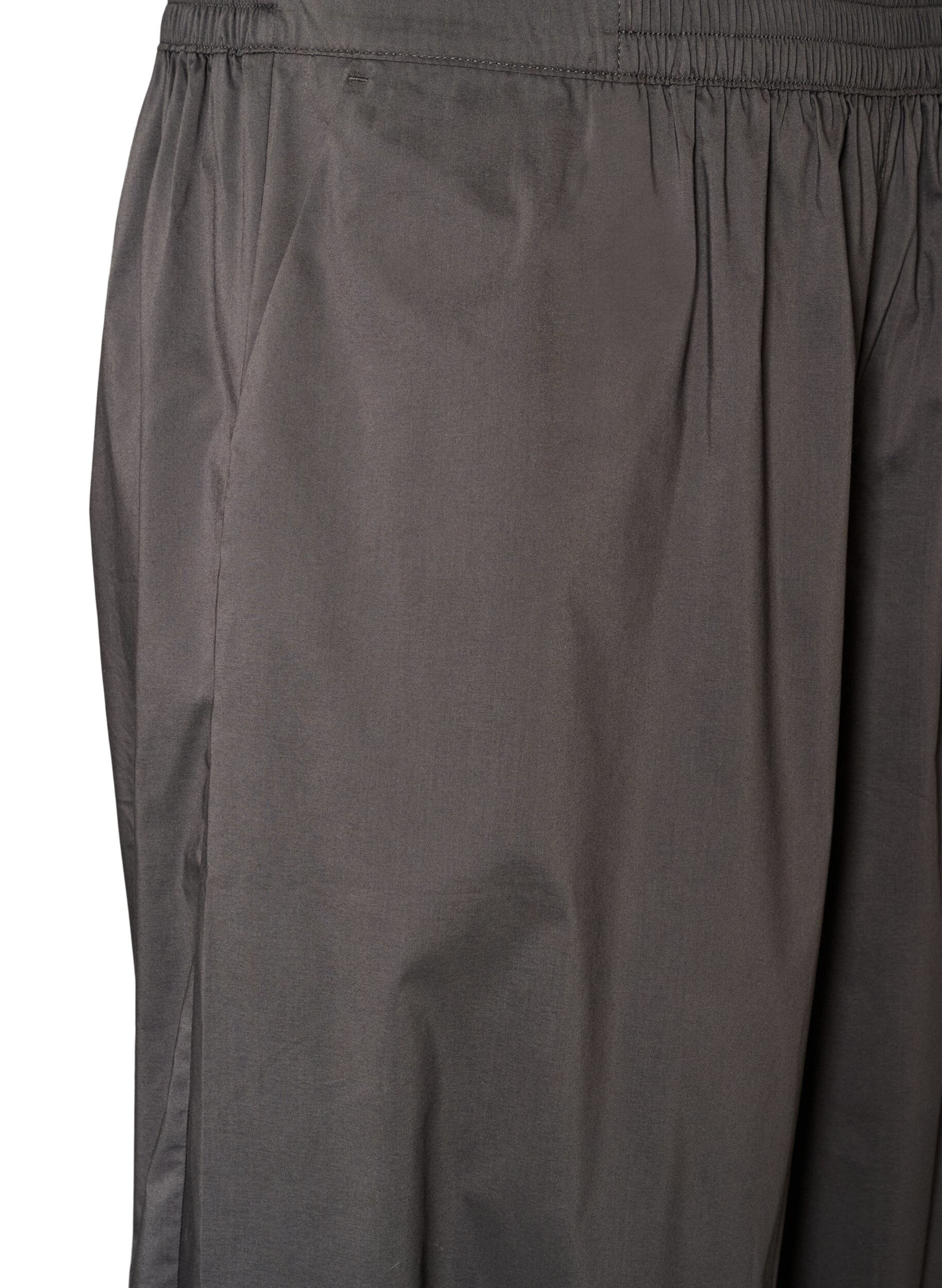ZizziPantalon ballon avec poches et ceinture &eacute;lastique, Gris anthracite, Packshot image number 2