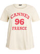 T-shirt imprim&eacute;, Vanille, Packshot image number 0