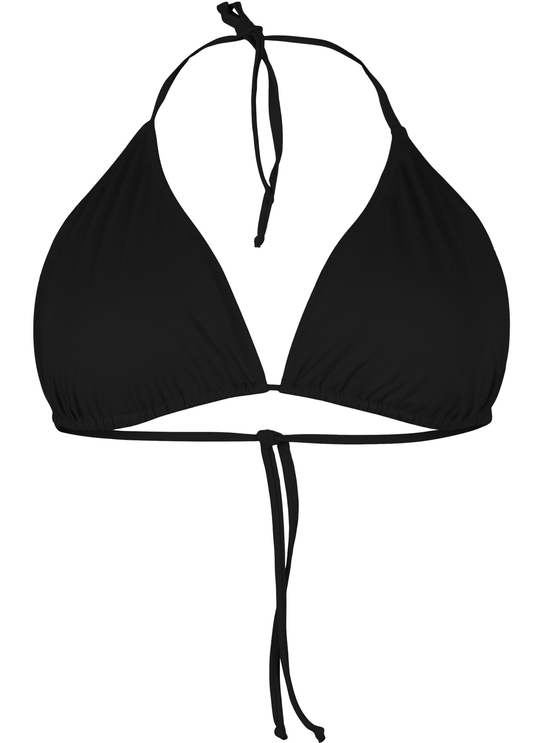 Zizzi Soutien-gorge bikini triangle, Noir, Packshot image number 0
