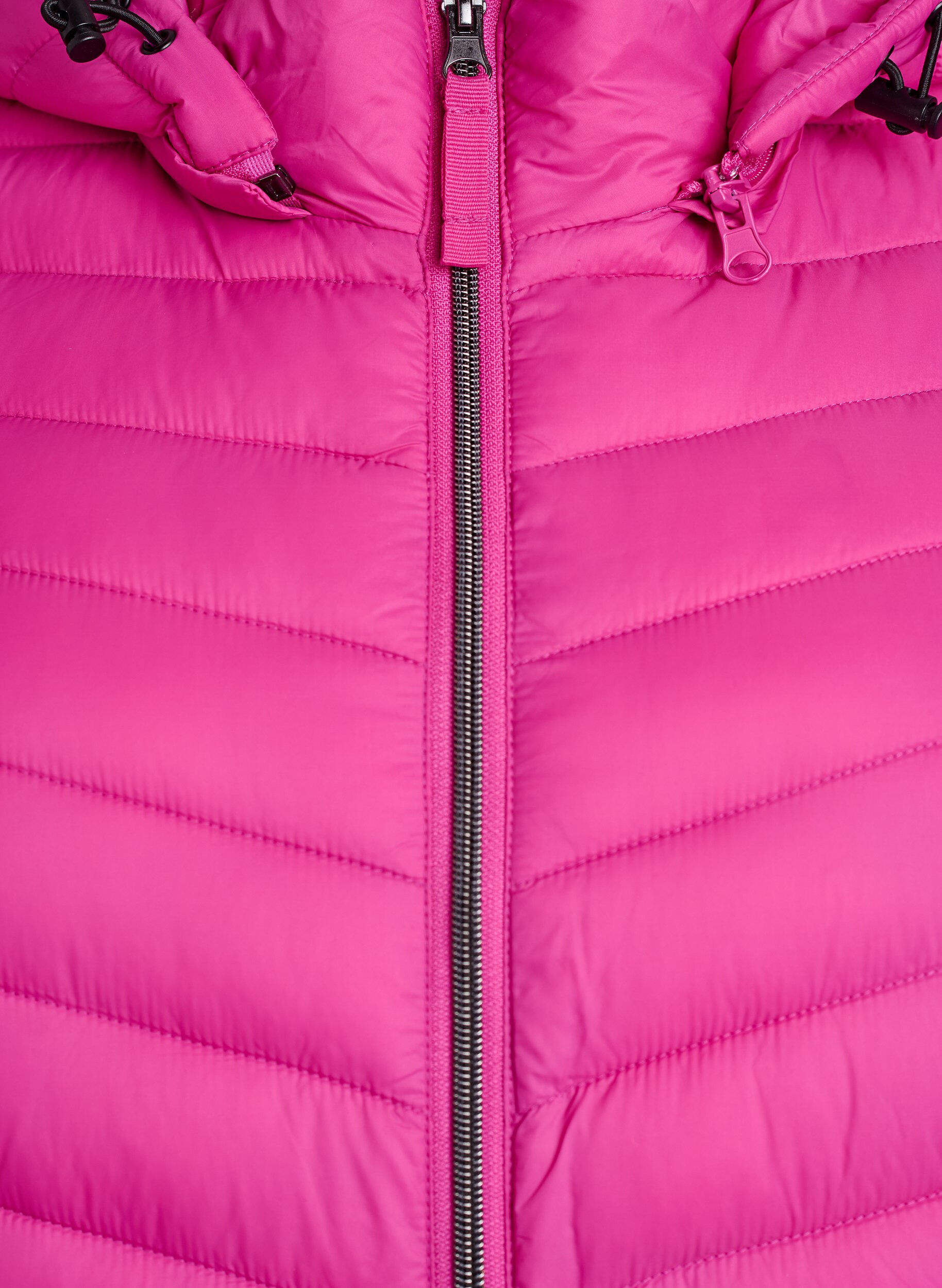 ZizziVeste l&eacute;g&egrave;re avec poches et capuche amovible., Rose, Packshot image number 2