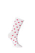 Chaussettes en coton avec des motifs, Blanc, Packshot image number 1