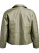 Bikerjacke aus Kunstleder, Gr&uuml;n, Packshot image number 1