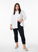 3/4 Leggings mit Kn&ouml;pfen, Schwarz, Model image number 1