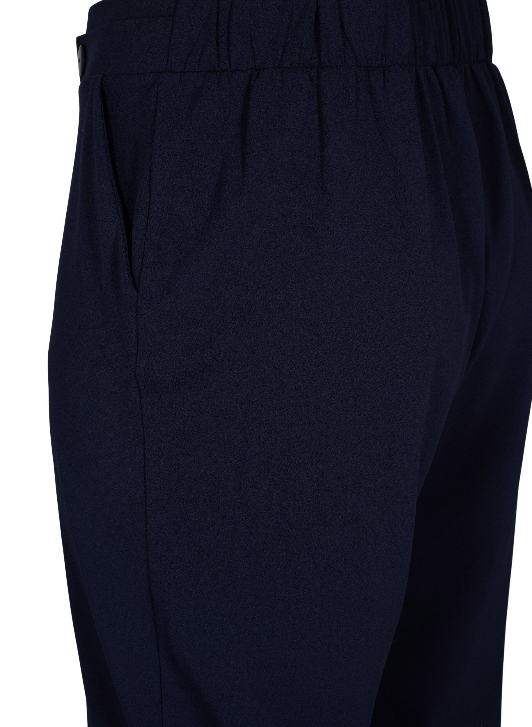Zizzi7/8 Hose mit lockerer Passform, Blau, Packshot image number 3