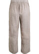 Lockere Hose aus Leinen und Viskose, Braun, Packshot image number 1