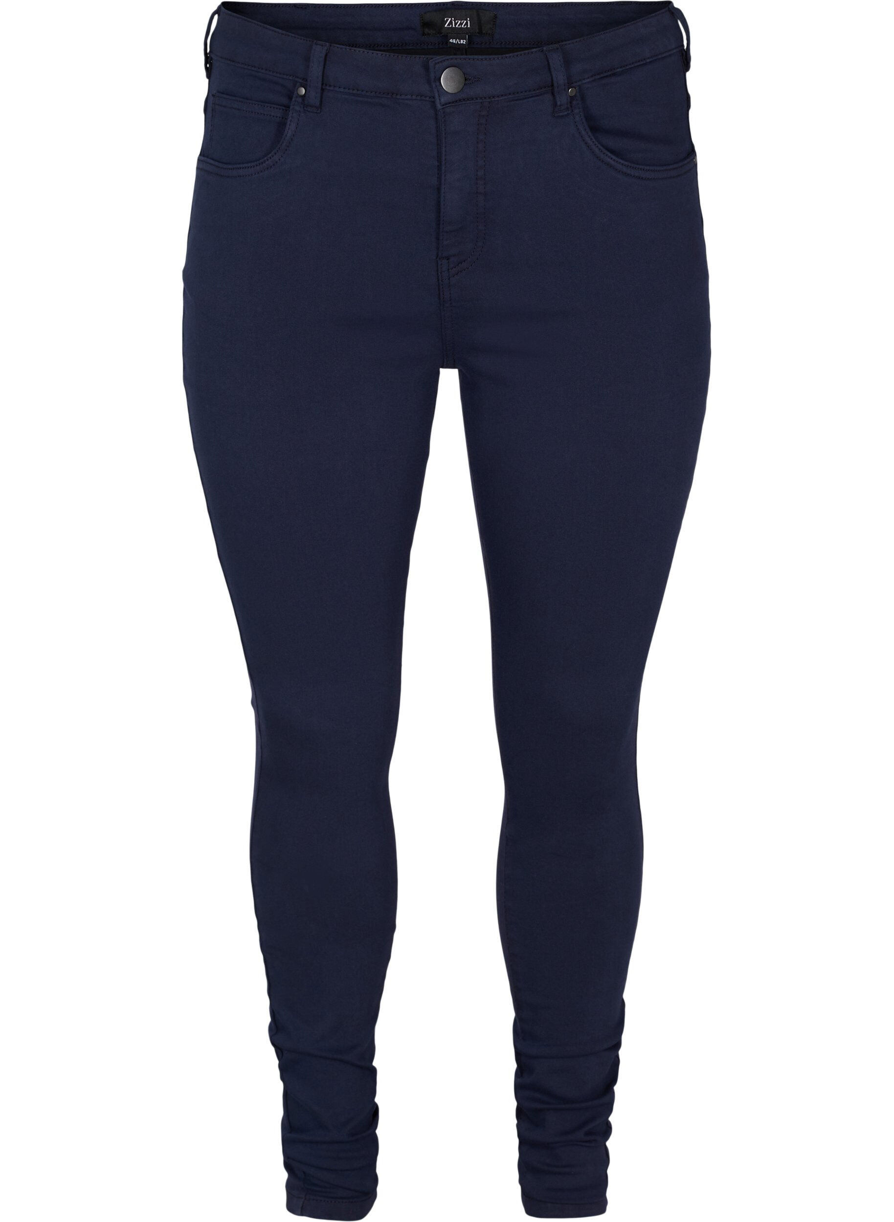 Zizzi Jean Amy super slim &agrave; taille haute, Night Sky, Packshot image number 0
