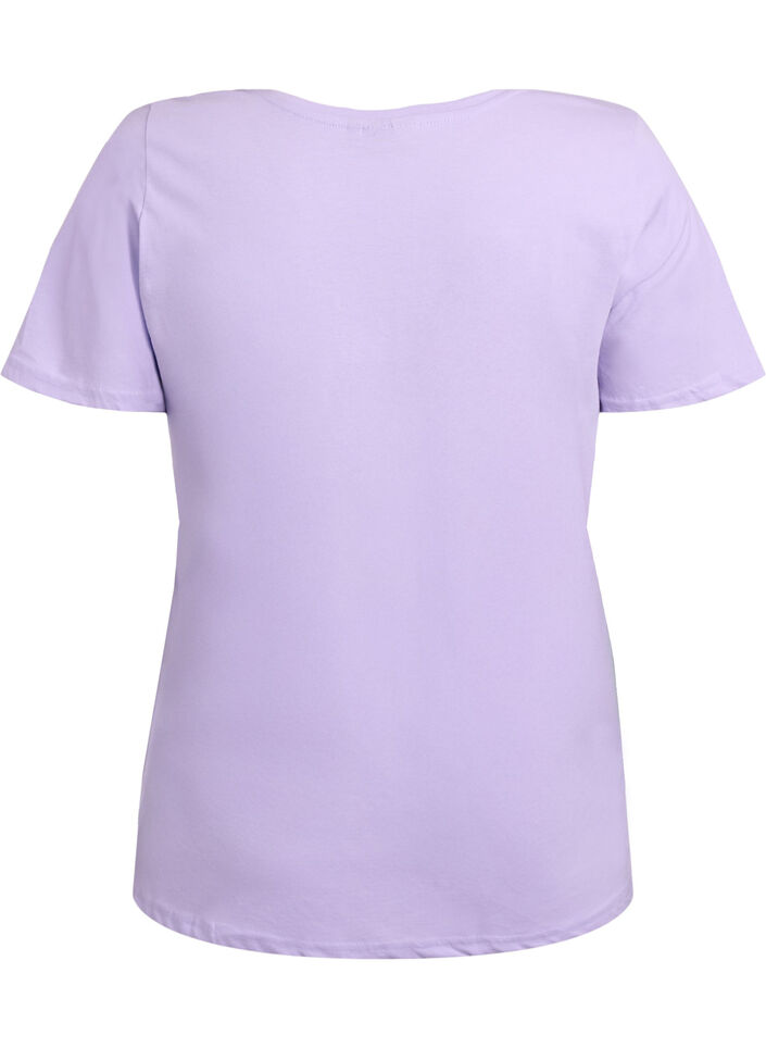 FLASH – T-shirt avec motif, Violet, Packshot image number 1