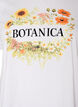 T-shirt en coton bio avec imprim&eacute; sur le devant, Blanc, Packshot image number 2