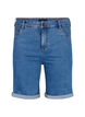  Shorts en jean moulants &agrave; taille haute, Blue Denim, Packshot image number 0