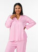 Pyjamahemd aus Seersucker mit langen &Auml;rmeln, Pink, Model image number 0