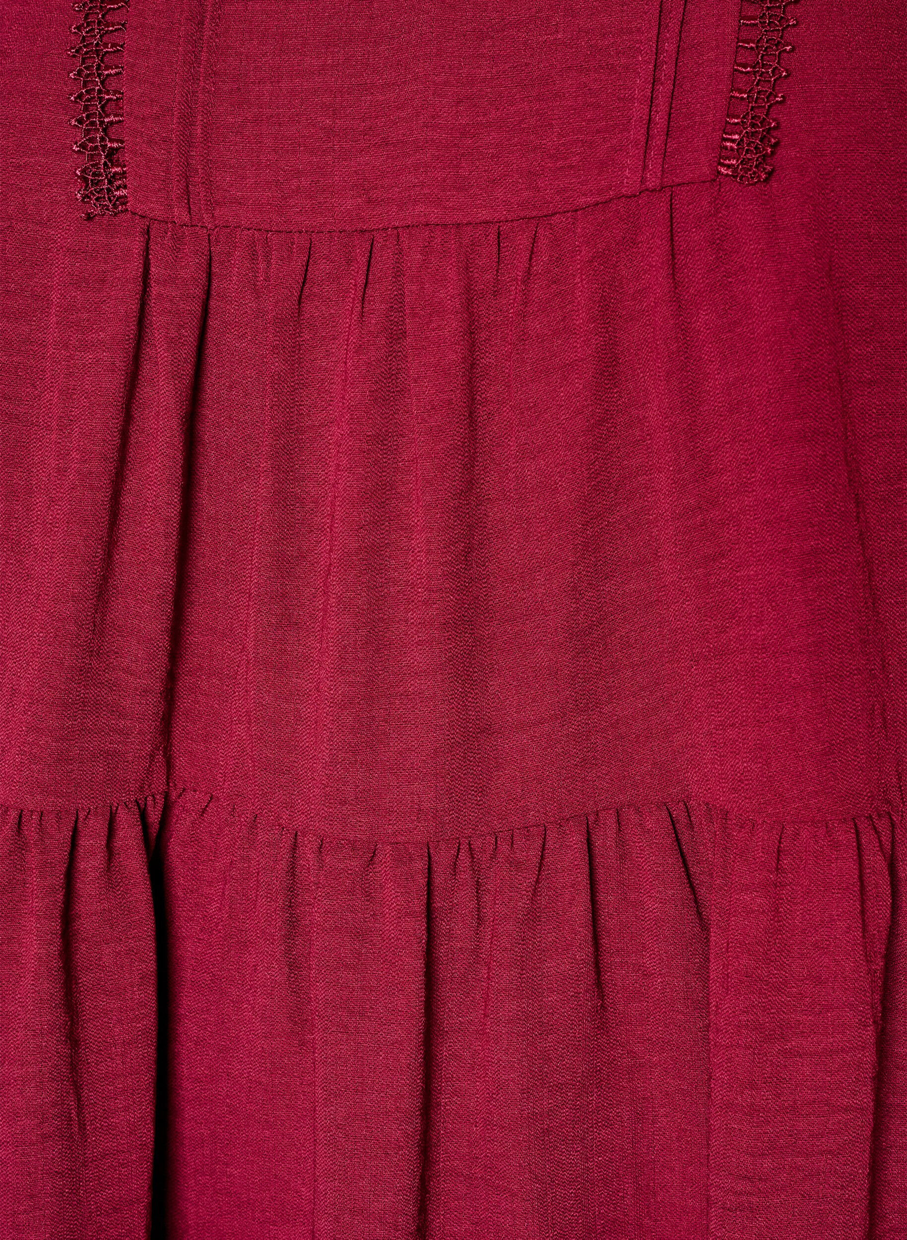 ZizziA-Linien-Kleid mit Empire-Linie, Rot, Packshot image number 2