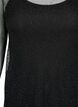 Netzkleid mit langen Ärmeln, Black w. Silver, Packshot image number 2