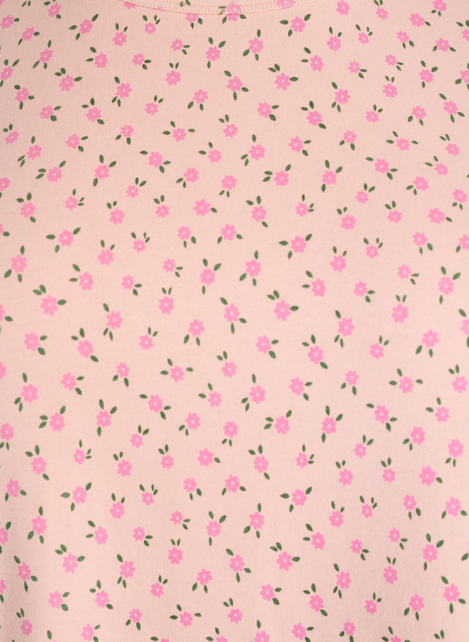 Zizzi T-Shirt aus Baumwolle mit Allover-Druck, Rot, Packshot image number 2