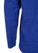 Langärmelige Bluse mit Textur, Blau, Packshot image number 3