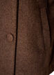 Kurze Jacke mit asymmetrischer Knopfleiste, Braun, Packshot image number 3