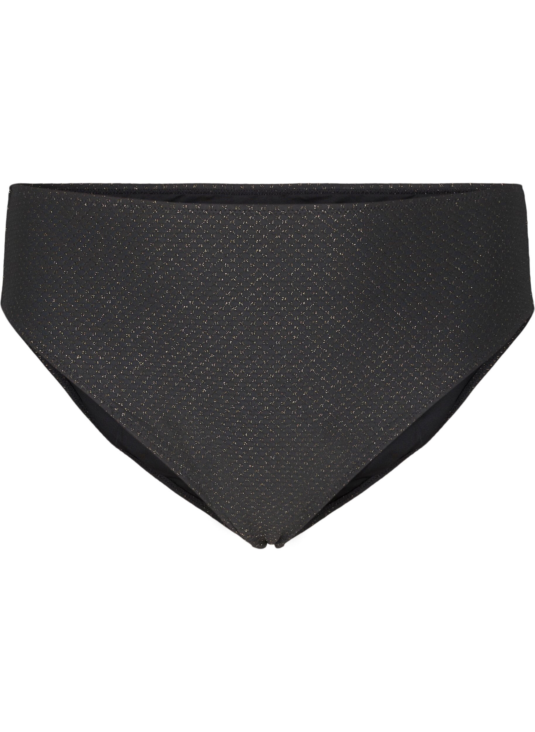 Bas de bikini avec paillettes et coupe ta&iuml;