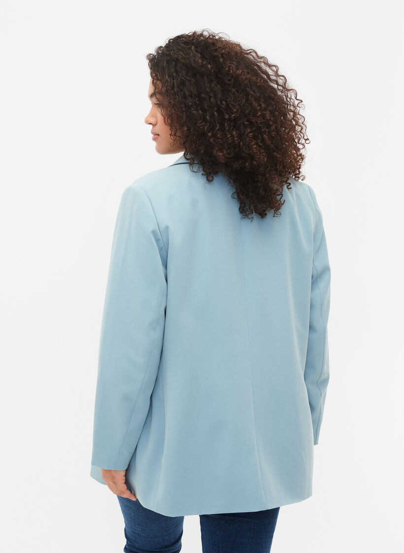 Blazer classique avec fermeture à boutons, Citadel, Model image number 1