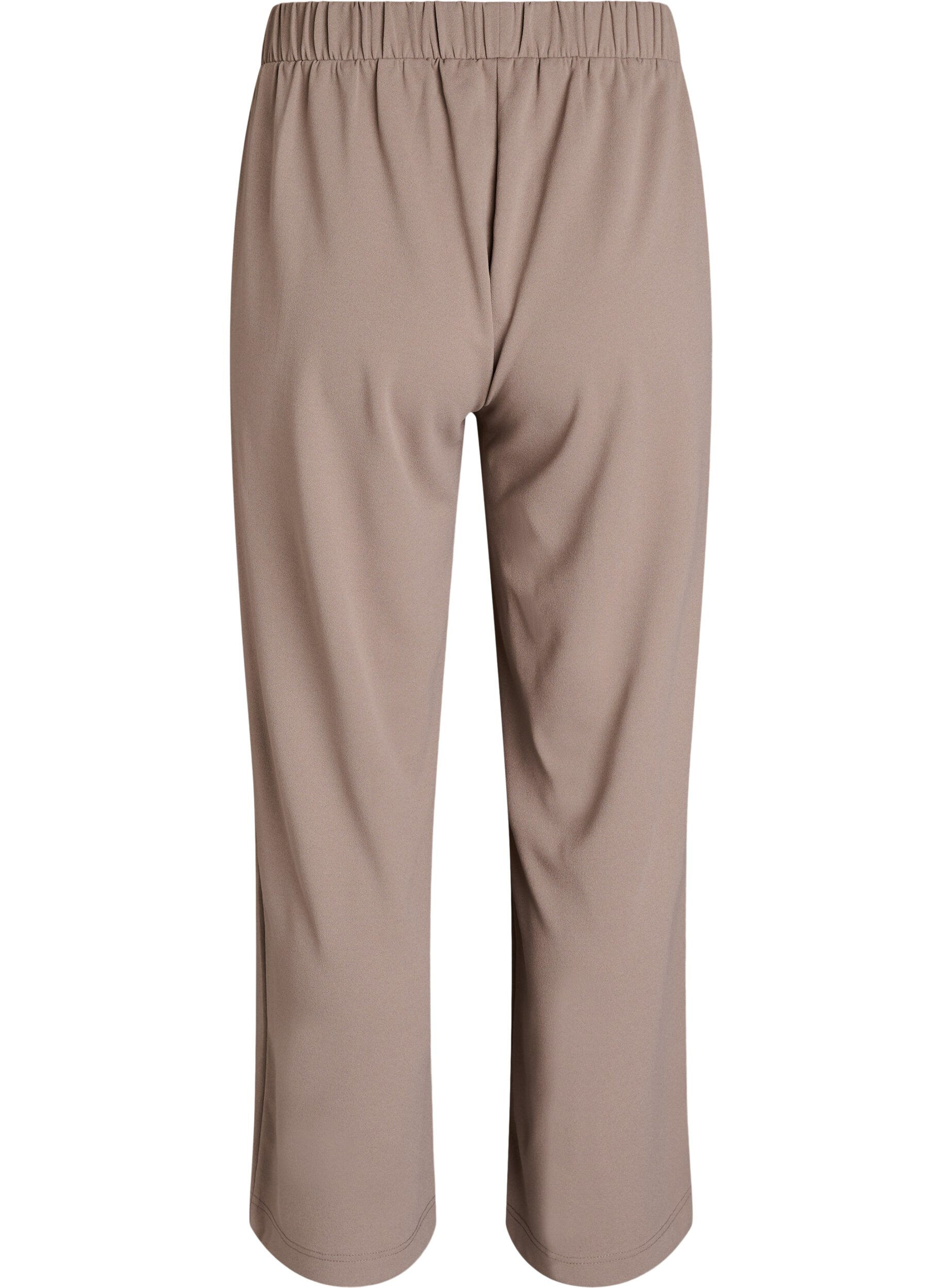 Zizzi FLASH - Hose mit weitem Bein, Beige, Packshot image number 1