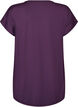 T-shirt long de sport, Violet, Packshot image number 1