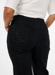 Gemma Jeans mit normaler Passform und hoher Taille, Schwarz, Model image number 2